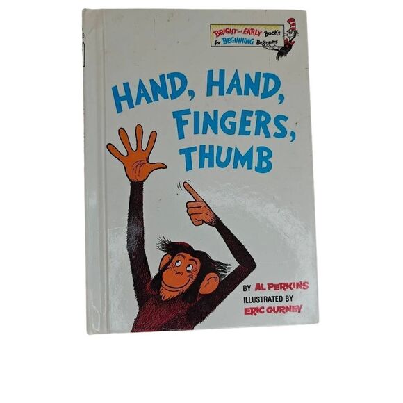 Dr Seuss Hand, Hand , Fingers, Thumb Book - Picture 1 of 3